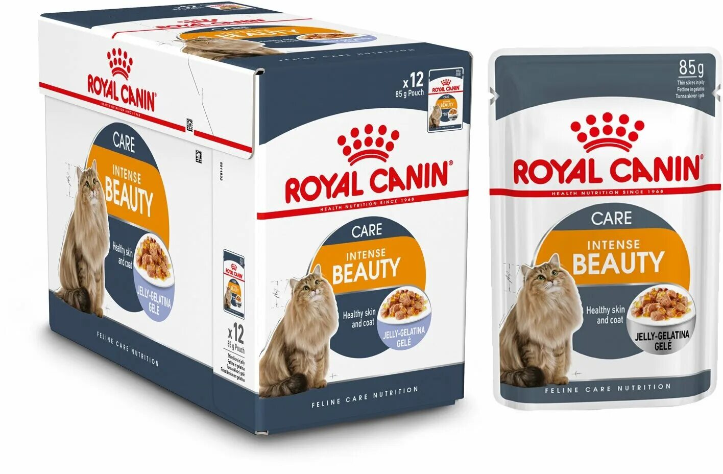 Royal canin кусочки в соусе. Роял Канин для кошек паучи Интенс Бьюти в соусе 85г Gravy соус. Корм влажный для кошек в желе Интенс Бьюти. 24* 0,085 Кг Royal Canin. Royal Canin intense Beauty. Роял Канин для кошек паучи Интенс Бьюти в соусе 85г.