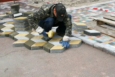 Тротуарная плитка под ключ тула