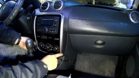 Замена ламп подсветки рено дастер