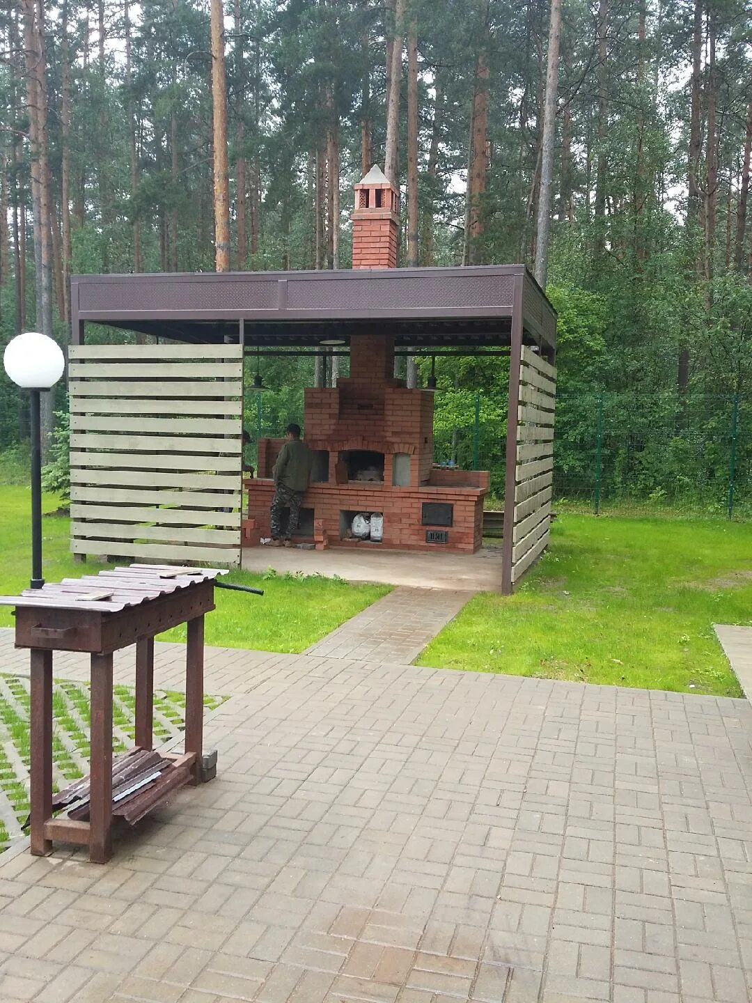 Площадки для шашлыка