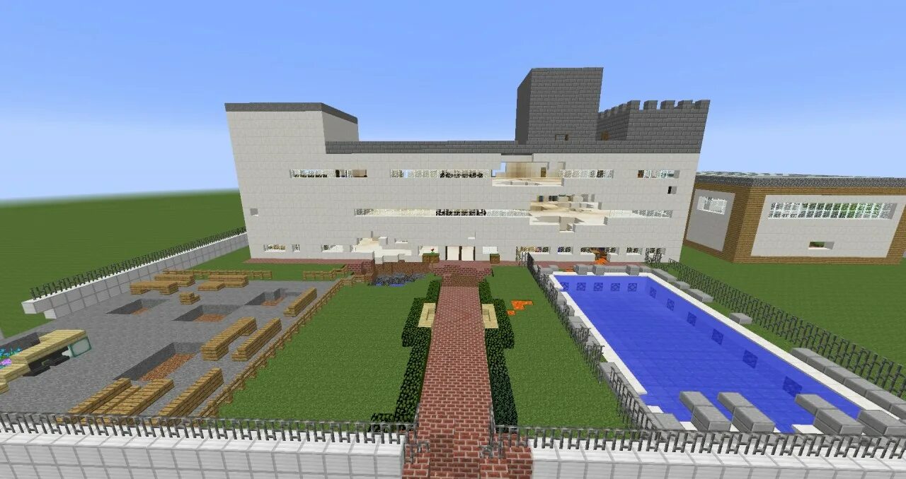 Карта в minecraft school boy