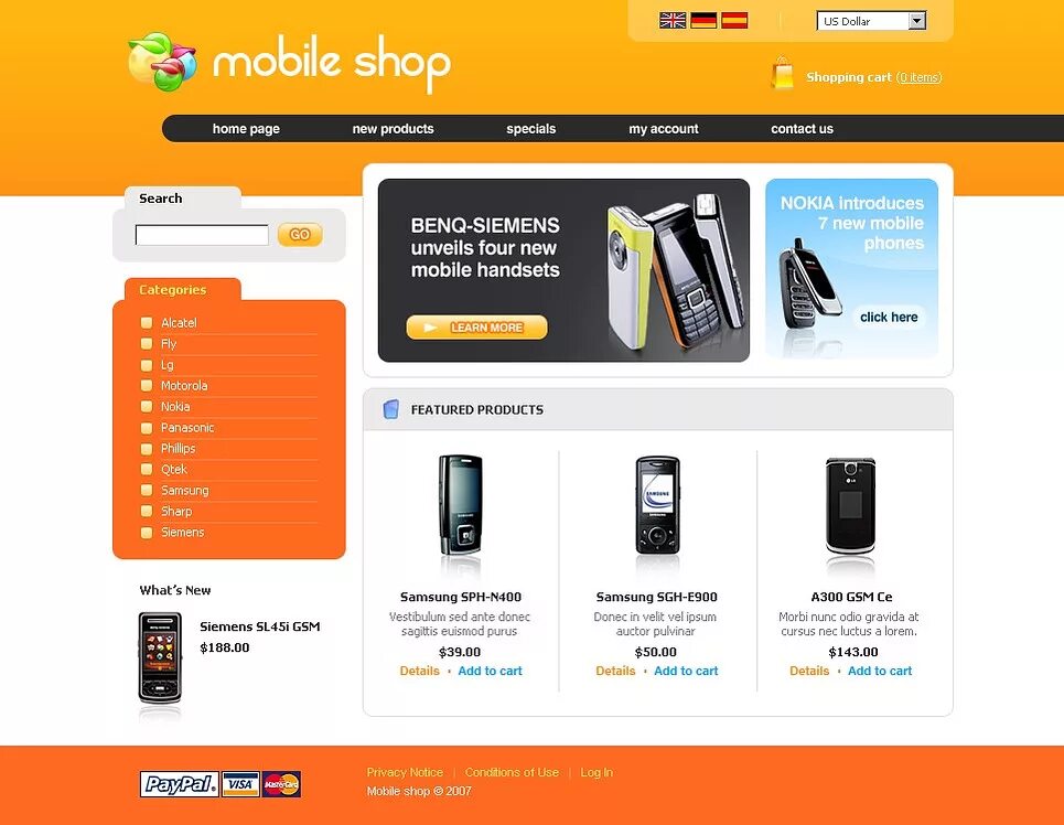 Mobile shop am. Шаблон интернет магазина. Макет интернет магазина. Простые шаблоны для интернет магазина. Шаблон интернет магазина html.