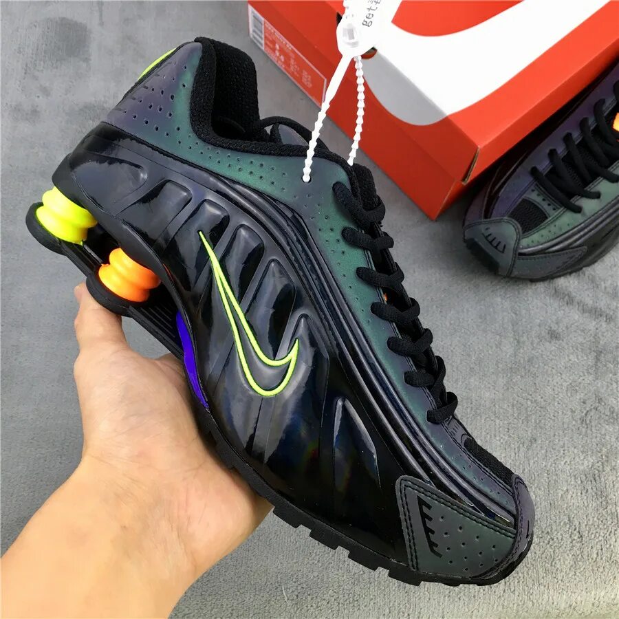 Nike Shox r4. Nike Shox r4 Black. Кроссовки Nike Shox r4 черные. Nike Shox r4 Multi Volt.