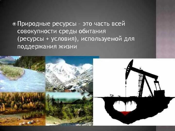 Ресурсы среды обитания 5. Ресурсы среды обитания. Ресурсы природной среды. Условия и ресурсы среды. Природные ресурсы это часть всей совокупности природных условий.