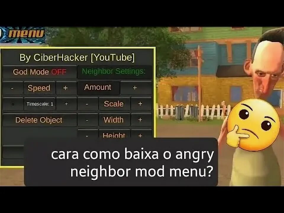 Pumpkin hacker mod menu angry neighbor