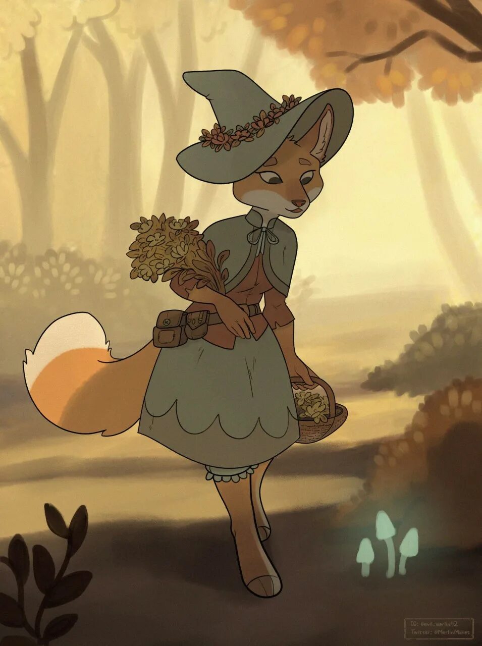 Fox witch. Лиса ведьма. Fox witch. Лиса на метле. Лисья ведьма.