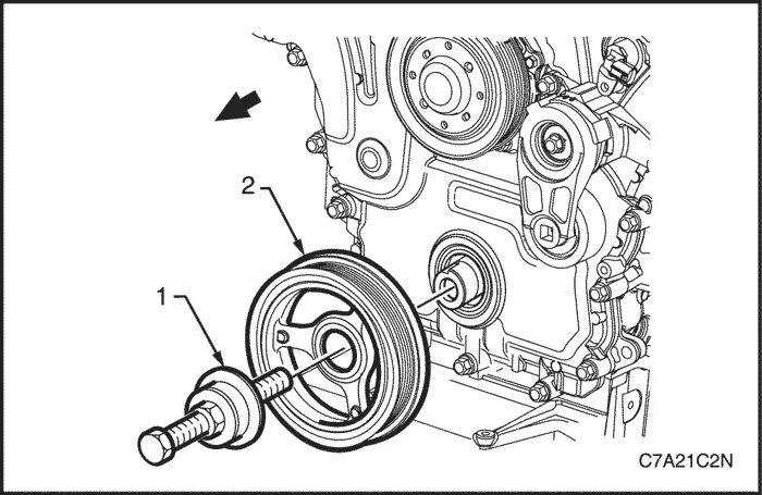 F.A.Q. по замене ремня ГРМ продолжение - Renault Clio II, 1,6 л, 2001 года плано