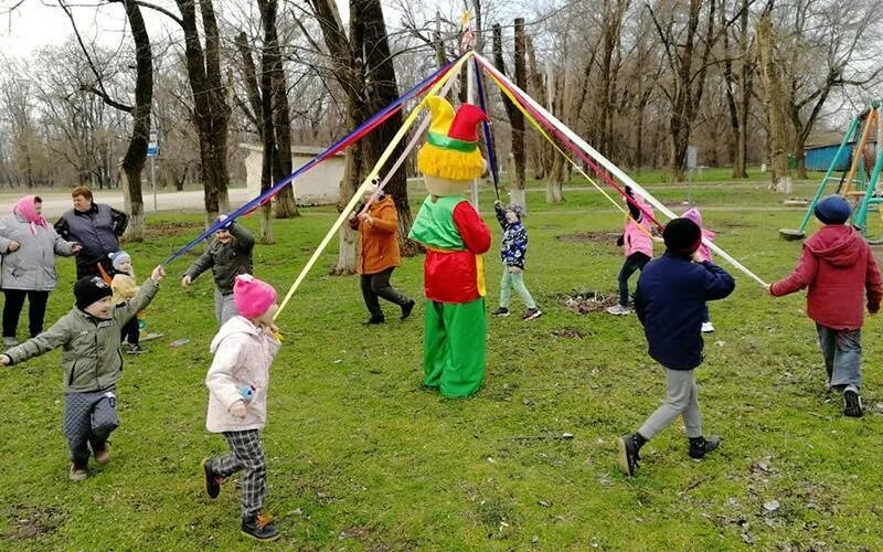 Развлечения весной для детей