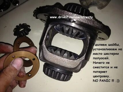 Шестерни полуосей ваз