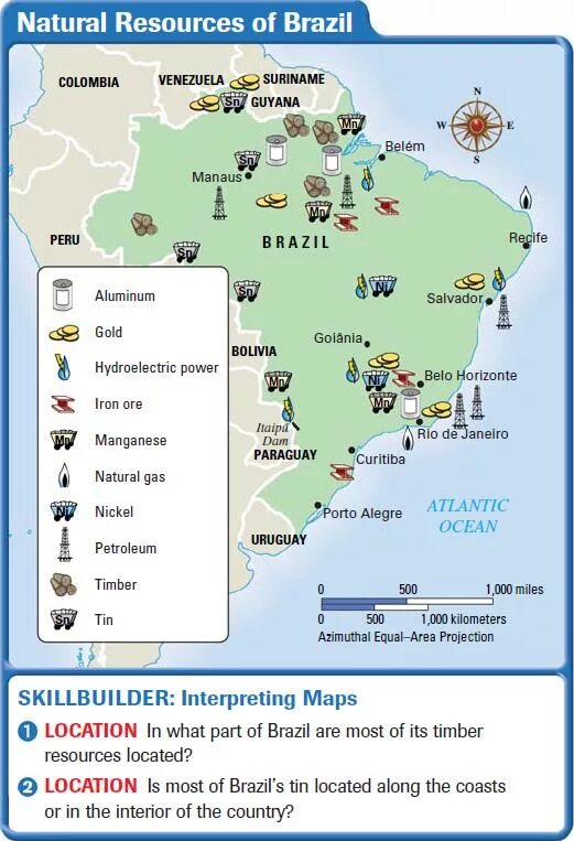 Какие ископаемые в бразилии. Природные ресурсы Бразилии карта. Ресурсы Бразилии карта. Карта природных ресурсов Бразилии. Минеральные ресурсы Бразилии.