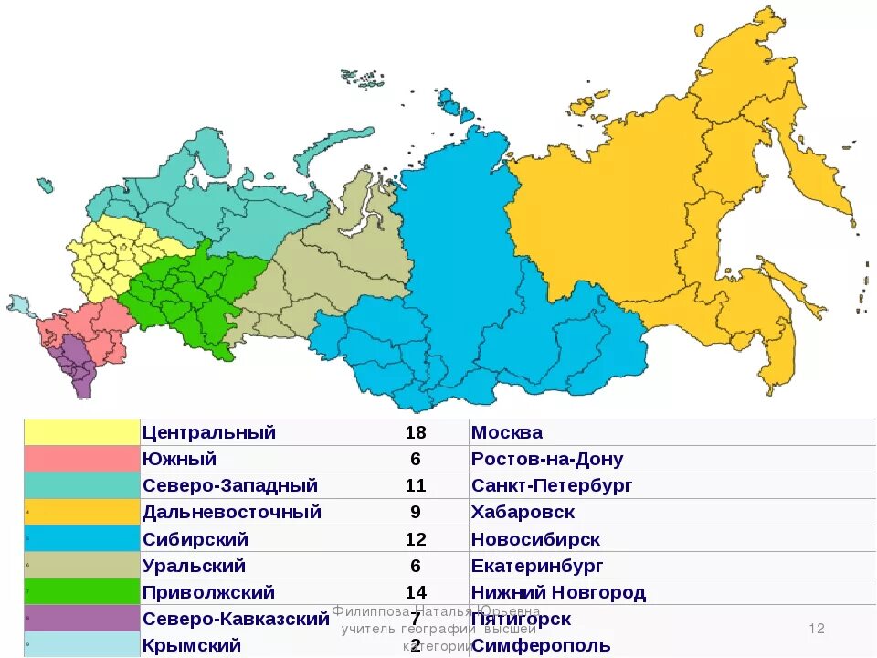 Избиратели скольки субъектов российской федерации. Административно-территориальное деление России карта. Деление России по округам на карте. Карта субъектов РФ. Федеральные округа РФ контурная карта.