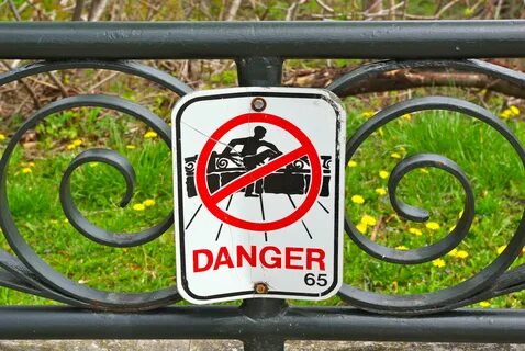 Warning people