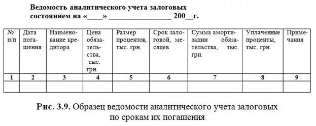 Аналитический учет книга