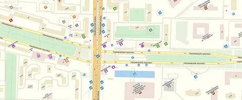 Ленинском проспекте на карте