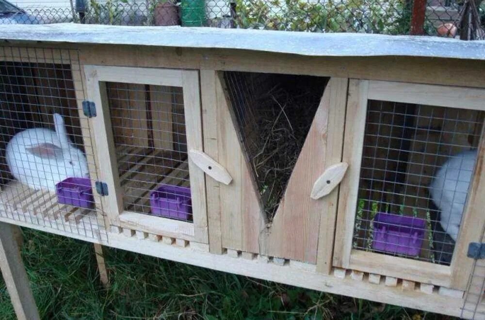 Как сделать домик для кролика. Домик кролика. Двухэтажный домик для кролика. Крытый крольчатник. Крольчатник клетка.