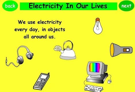 Using electric