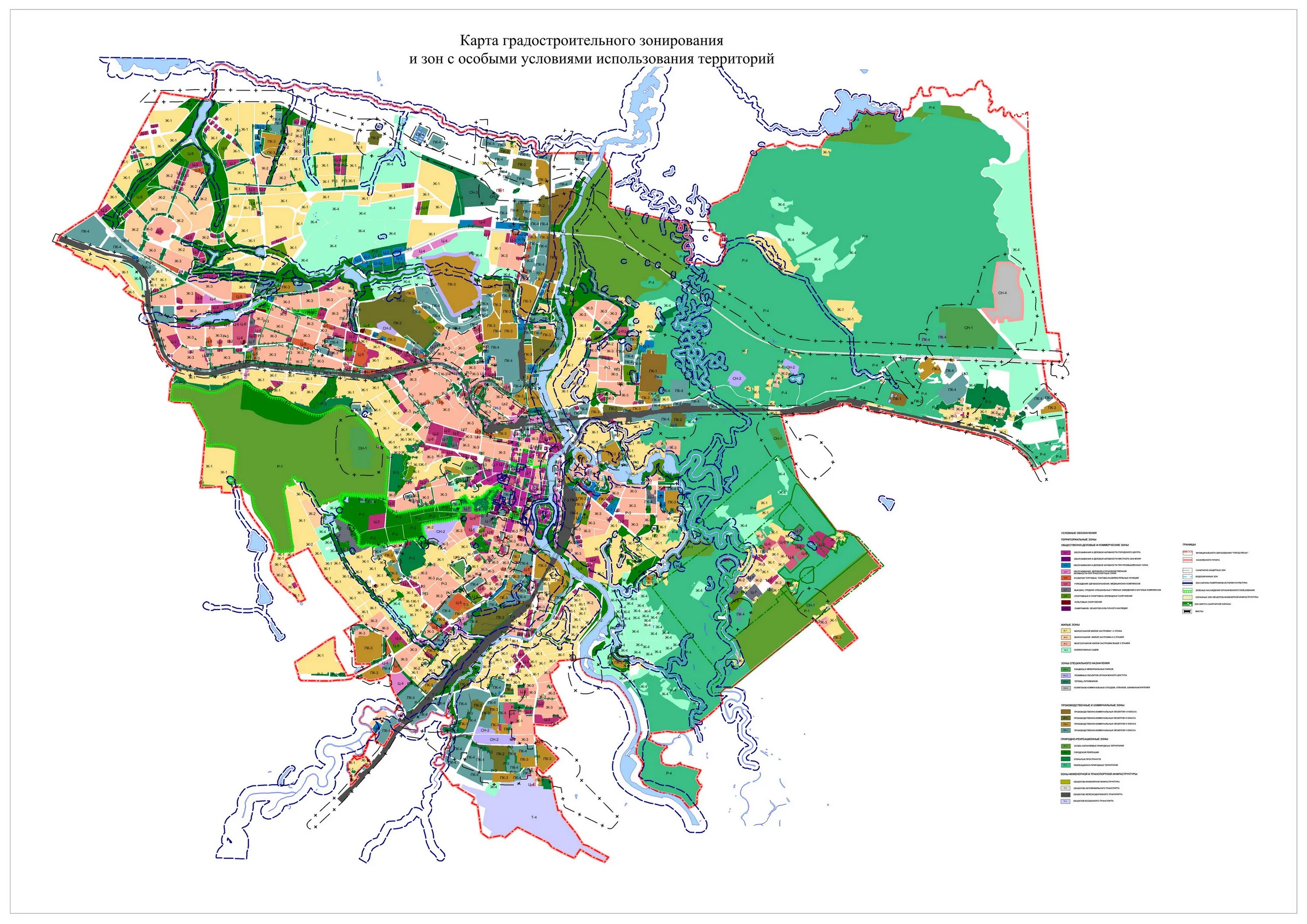 Карта года пенза. Градостроительный план Пензы. Карта градостроительного зонирования Пенза. Карта ПЗЗ Г Пензы. План города Пенза.