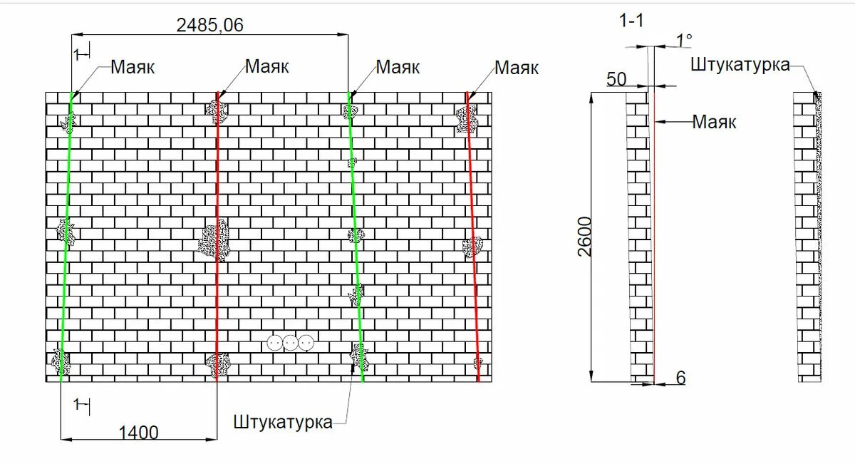 Через какое расстояние ставить