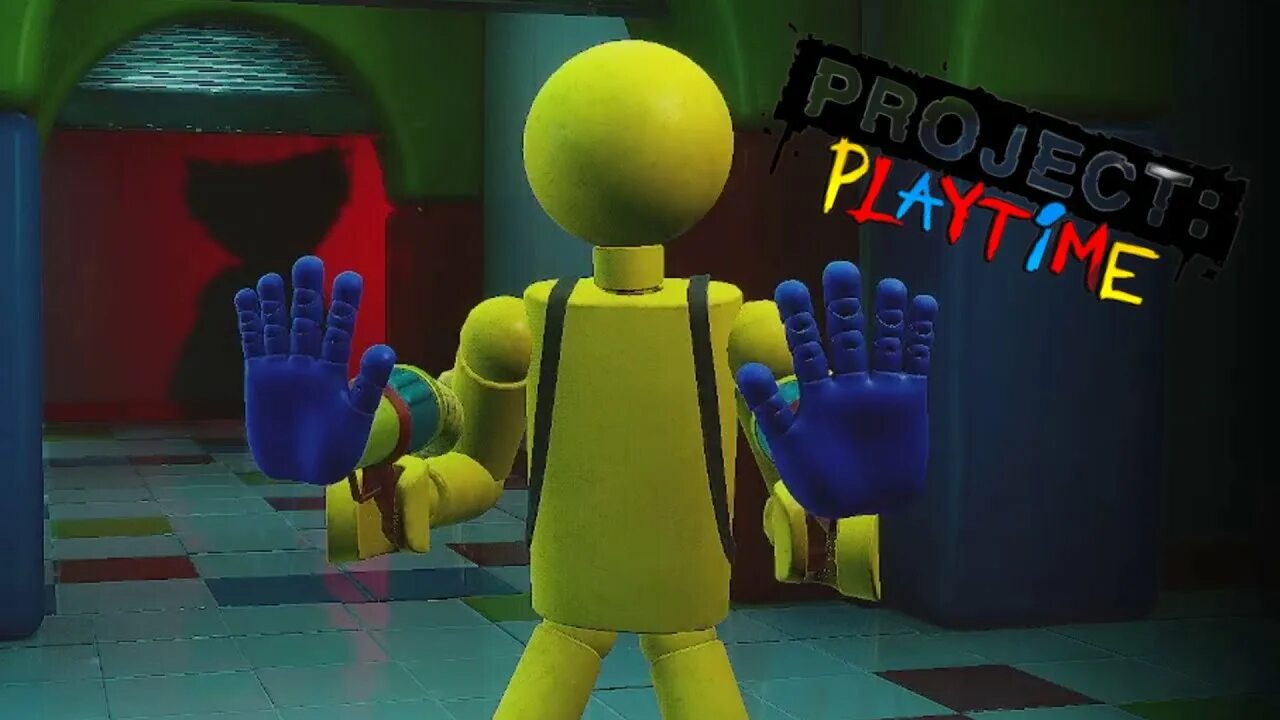 Прожек плей тайм. Project Playtime игрок. Поппи Плейтайм Проджект Плейтайм. Проджект плей тайм. Игрок из Проджект плей тайм.