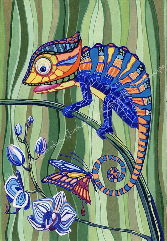 Холодный батик хамелеон. Пантеровый хамелеон. Батик с животными. Хамелеон живопись. Композиция хамелеон.