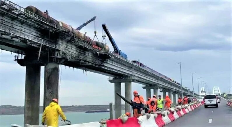 Можно ли выкладывать фото крымского моста Ремонт Крымского моста