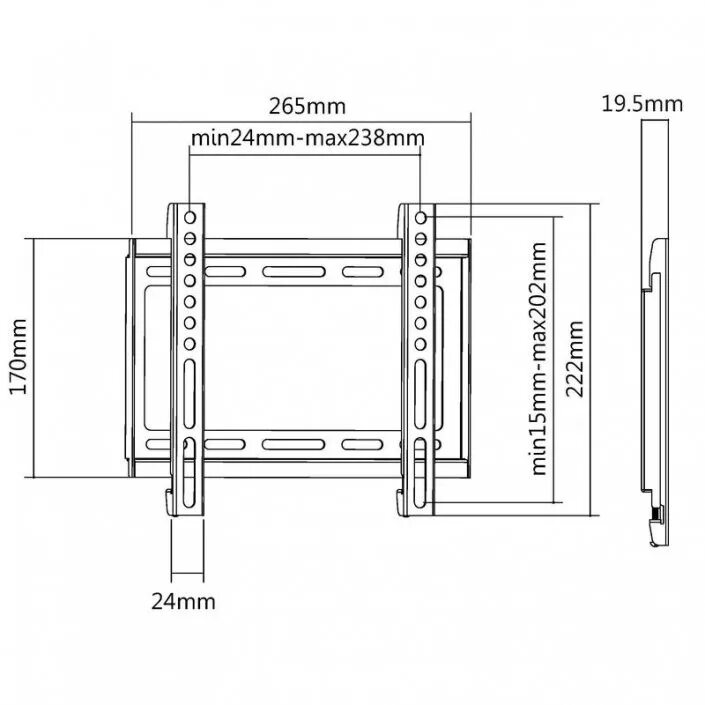 Кронштейн ultramounts um 811f. Кронштейн для телевизора ultramounts um 811f, 23-42&quot;, настенный, фиксированный. Ultramounts um 811f черный. Кронштейн ultramounts um 811 f для 23&quot;-42&quot; черный