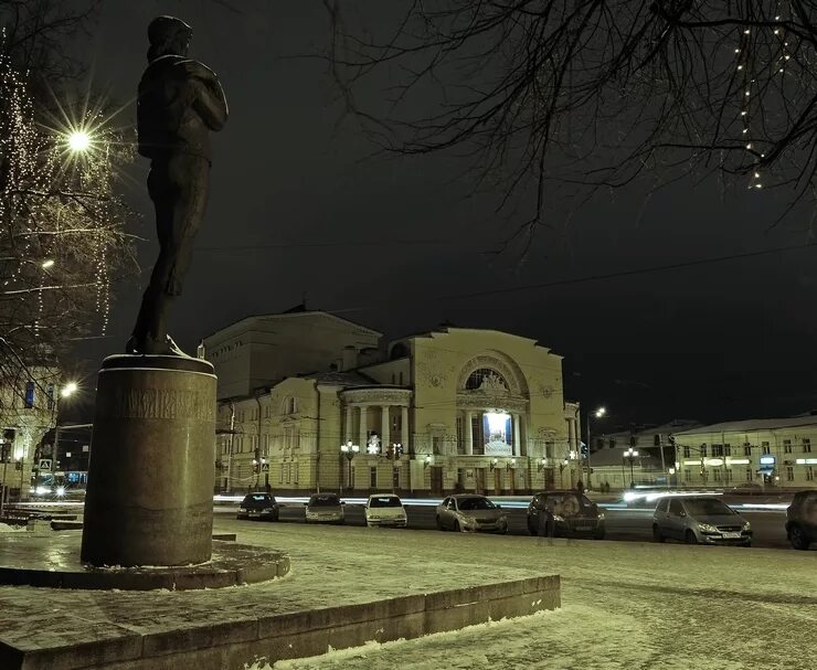Площадь волкова ярославль фото Площадь Волкова город Ярославль 2023 Добрый Данила блогер / амбассадор Ярослав