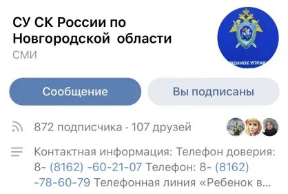 Следственный комитет рф через интернет