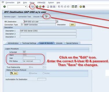 Sap error