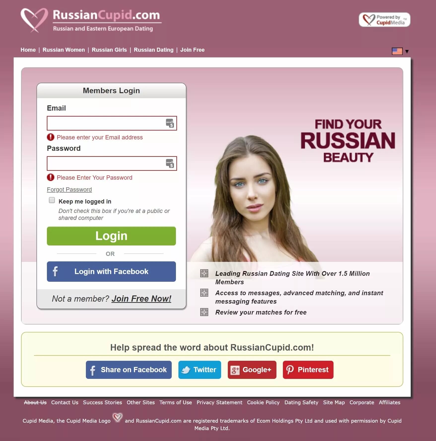 Russian website. Руссиан Купид. Рашен датинг. Russian dating site.