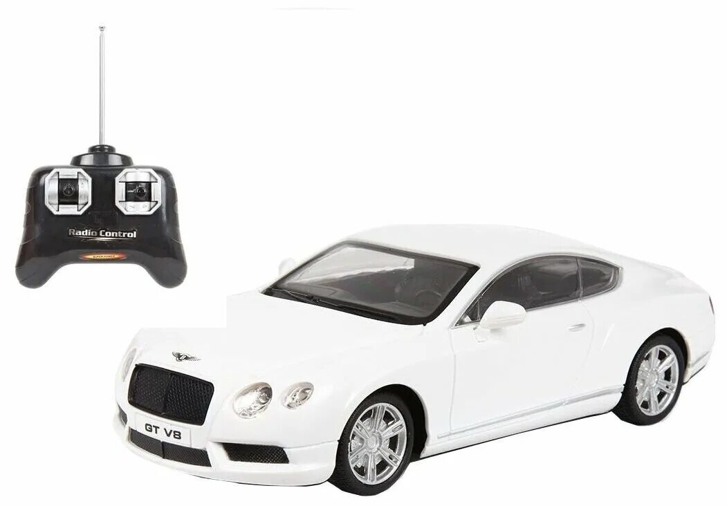 Р/У 1:24 Bentley Continental 27041. Машинка на радиоуправлении Bentley Continental. СПОРТАВТО машина на радиоуправлении 1toy белая, т13847. Машинка Бентли Континенталь игрушка. Машина без пульта