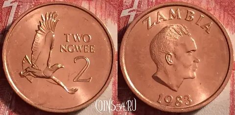 Монета замбии 4