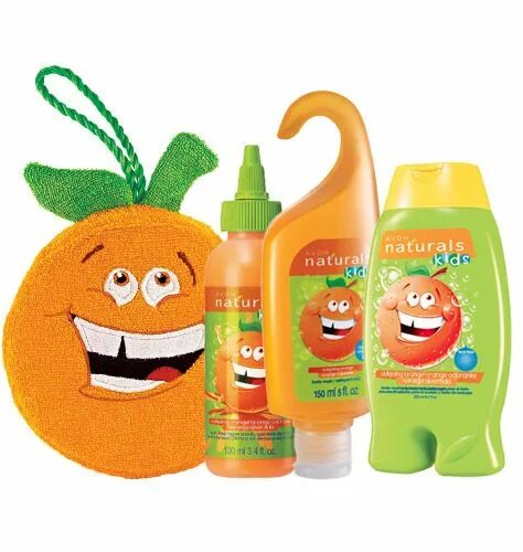 Naturals kids. Эйвон naturals Kids. Гель апельсин Kids Avon. Детская мочалка спонж Avon апельсин. Natura and Kids.