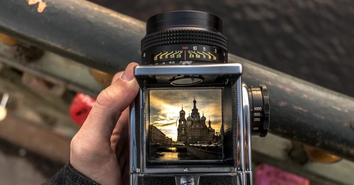 Какое изображение на фотопленке в фотоаппарате