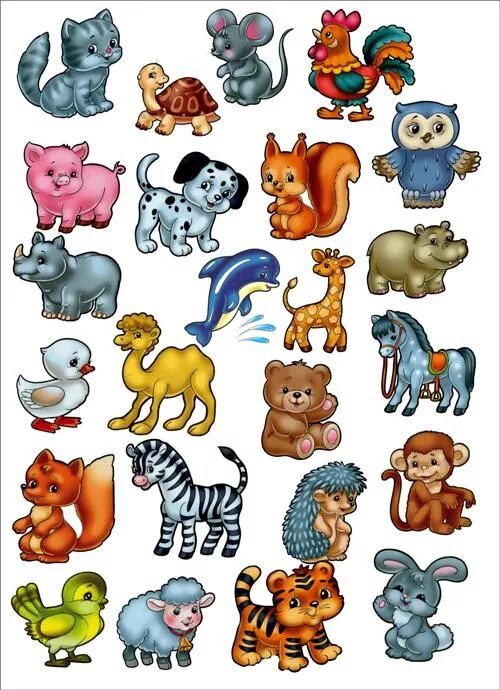 Детский сад для зверей. Животные картинки для детей. Изображения животных для детей. Детские картинки для детского сада животные. Наклейки в детский сад животные.