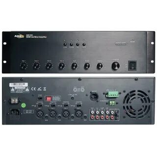 Public address amplifier