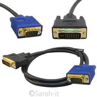 Подключить dvi монитор к vga