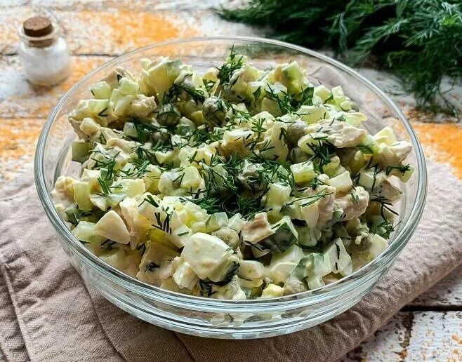 Салат из яиц и огурцов - пошаговый рецепт с фото на Повар.ру