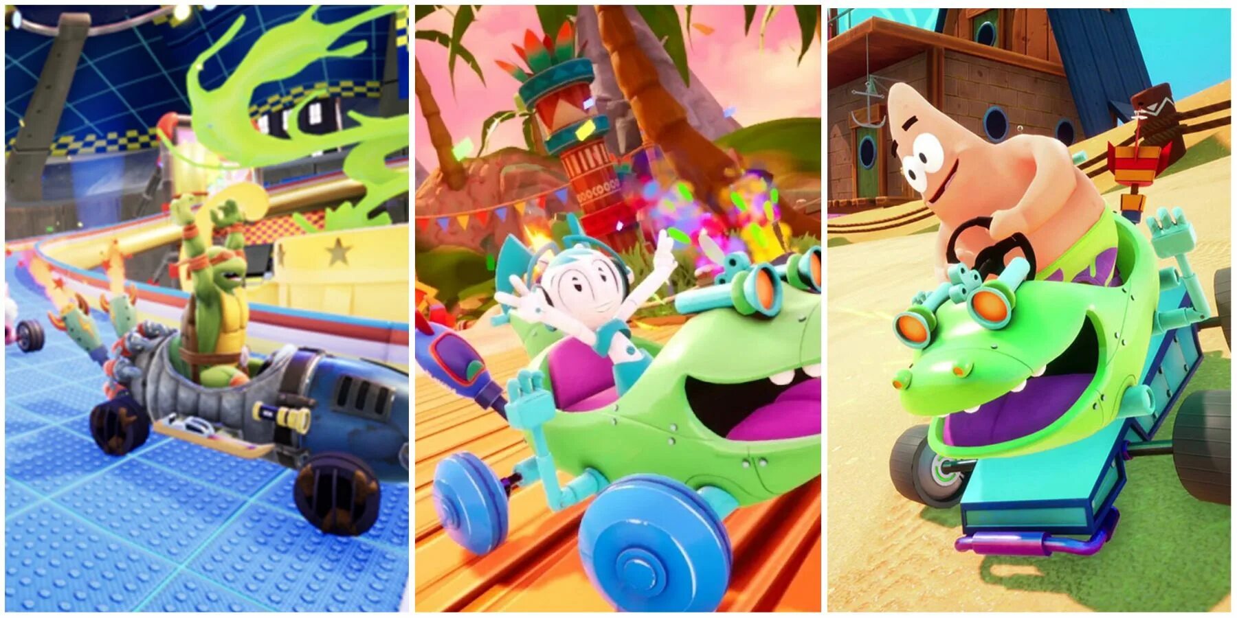 Nickelodeon kart racers 3 slime speedway. Nickelodeon kart racers 3. nickelodeon kart racers 3 slime speedway turbo edition. nickelodeon kart racers 3 персонажи.