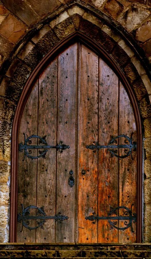 Открытые ворота замка. Сказочная деревянная дверь. Старинная дверь. Старинная деревянная дверь. Старинные ворота замков.