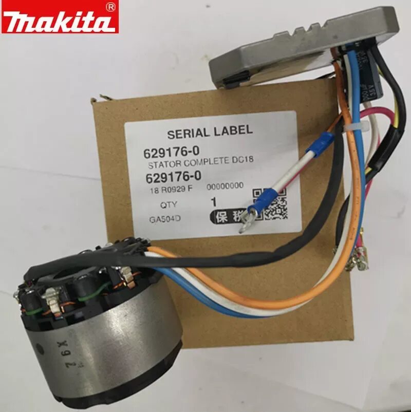 Статор шуруповерта. Статор makita 629176-0 для dga504 dga454 ga504d 629140-1. 629140-1 макита. плата управления бесщеточной ушм. статор makita dga504.