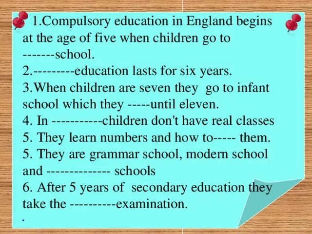 Compulsory age