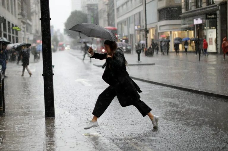 Raining in the afternoon