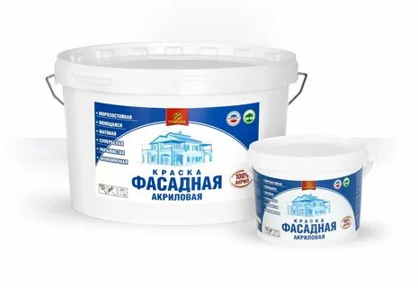 Акриловая наружная краска по дереву