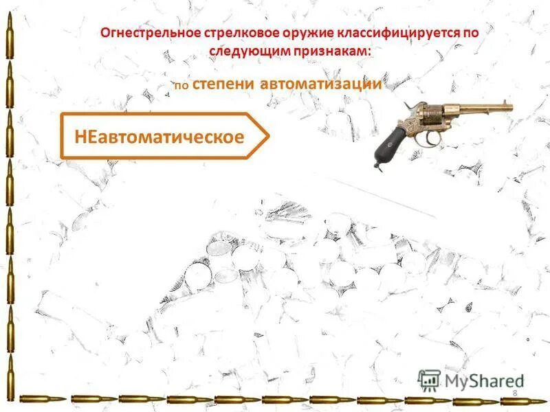 Изучение огнестрельного оружия. Изучение огнестрельного оружия