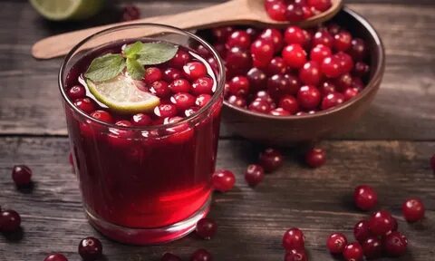 Сок из клюквы