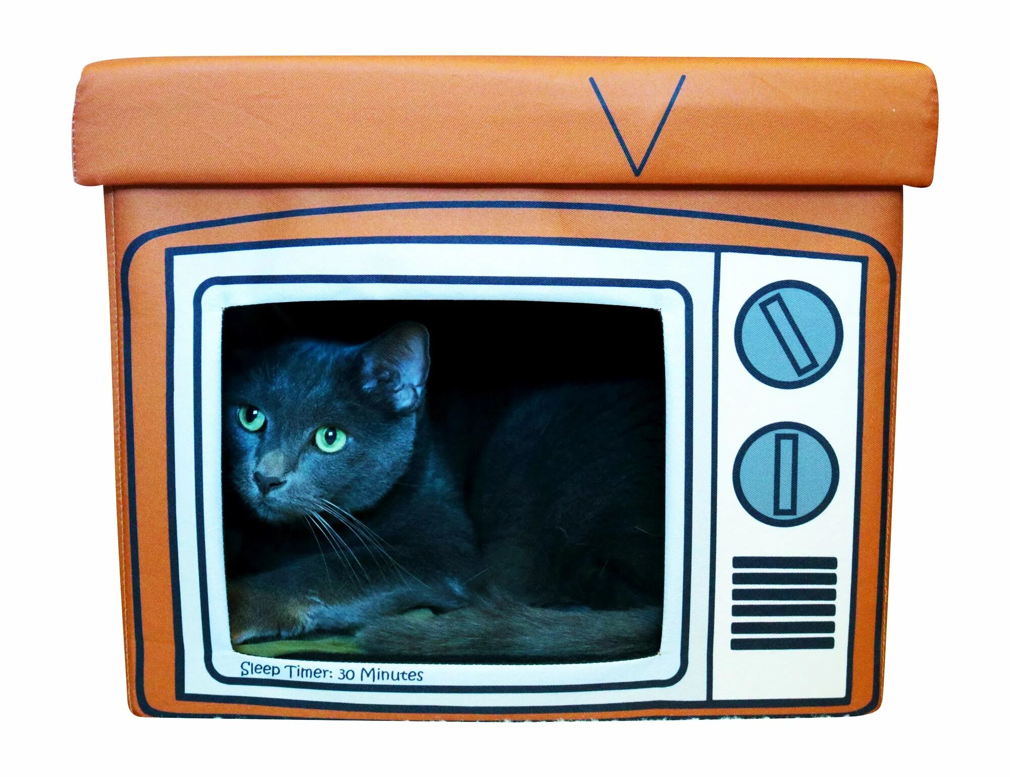 Кошачий телевизор. Кошка на телевизоре. Кошачий домик телевизор. Домик для кота из телевизора.