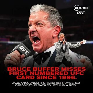 UFC on BT Sport's tweet - "The @brucebuffer streak is over.#UFC267 will be the f