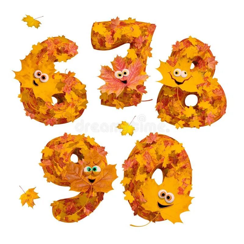 Красивые цифры. Осень цифра 3. Осенние буквы. Осень цифра 3. Цифра 9 из осенних листьев.