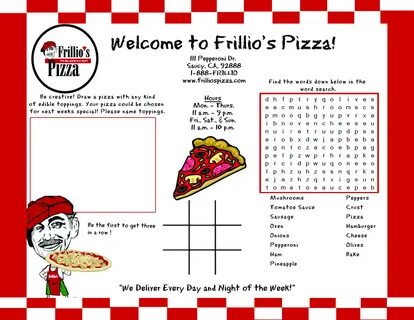 Words pizza